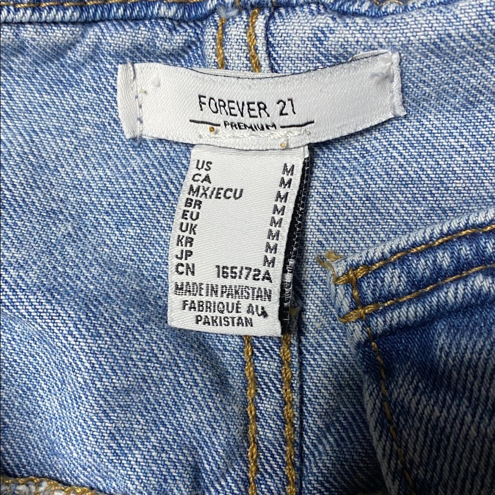 Women's Forever 21 High Waist Paperbag Jeans - Picture 11 of 14